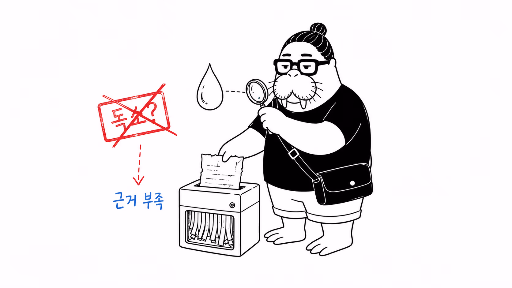 눈물의 독소 배출 가설을 확대경으로 검토하고 폐기하는 dkdk